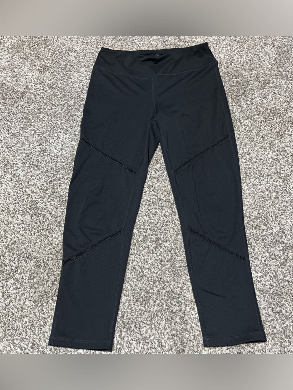 Gaiam Yoga Pants Leggings Size Small Black Bottoms Workout Athletic Cropped